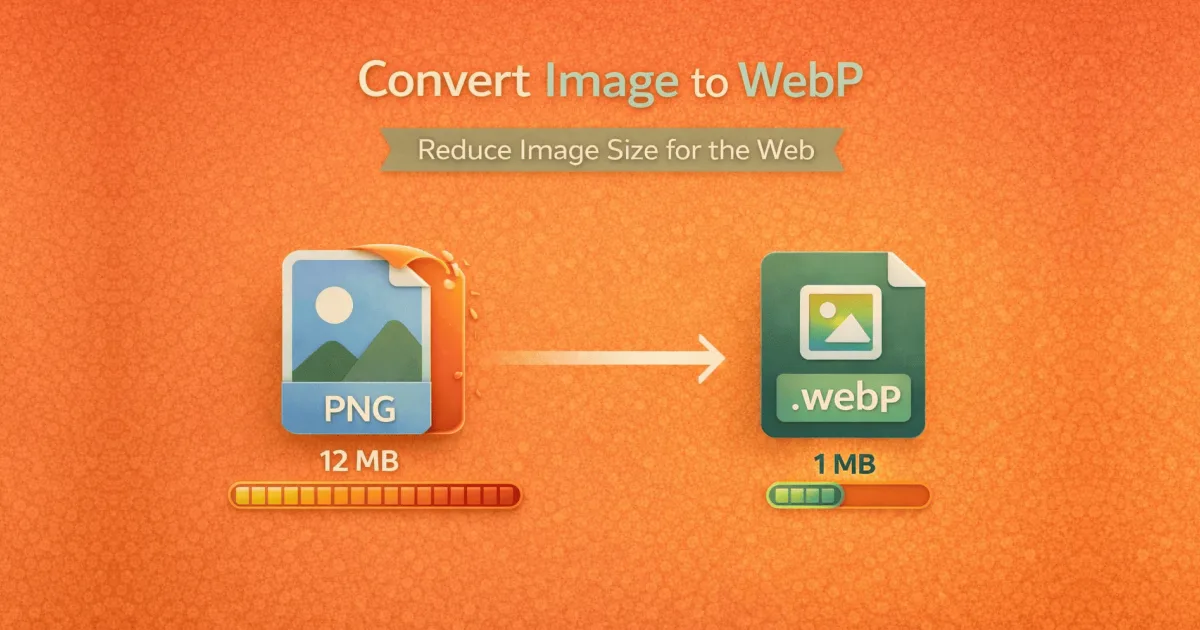 Mac에서 PNG/JPG → WebP 일괄 변환하기 - cwebp 설치부터 자동화 스크립트까지